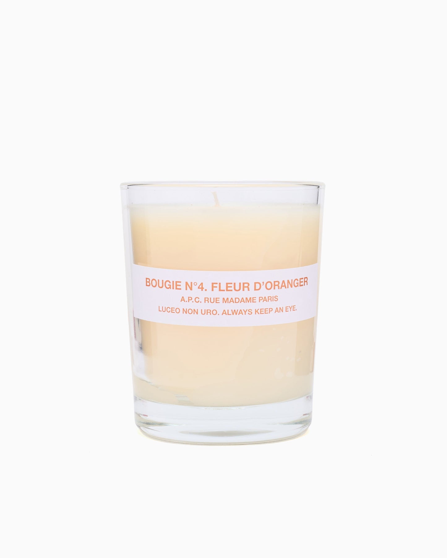 A.P.C. Candle Bougie Nº3. Fleur D'Oranger