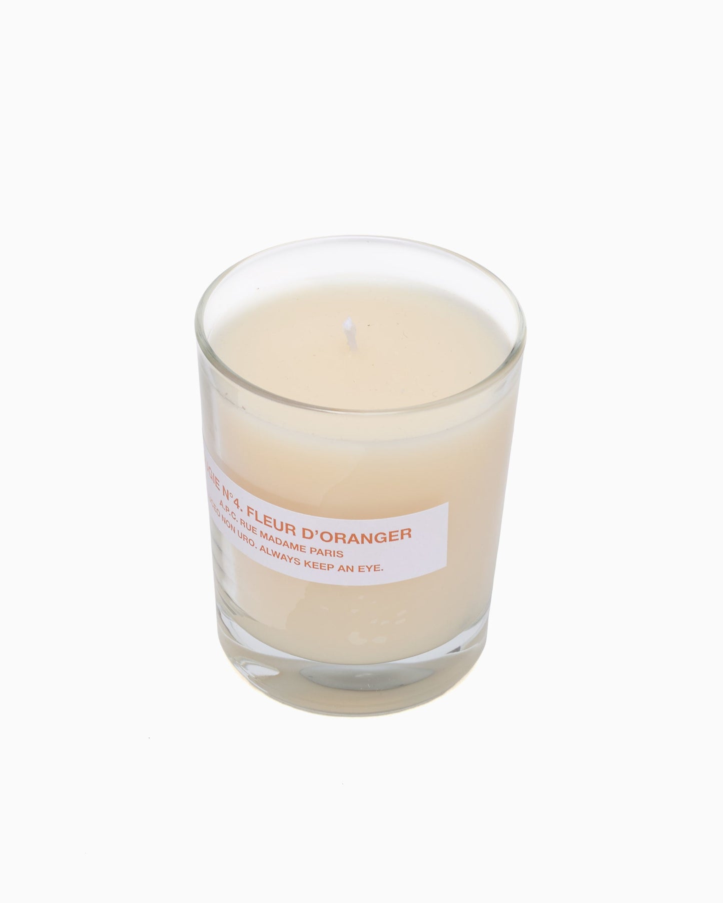 A.P.C. Candle Bougie Nº3. Fleur D'Oranger