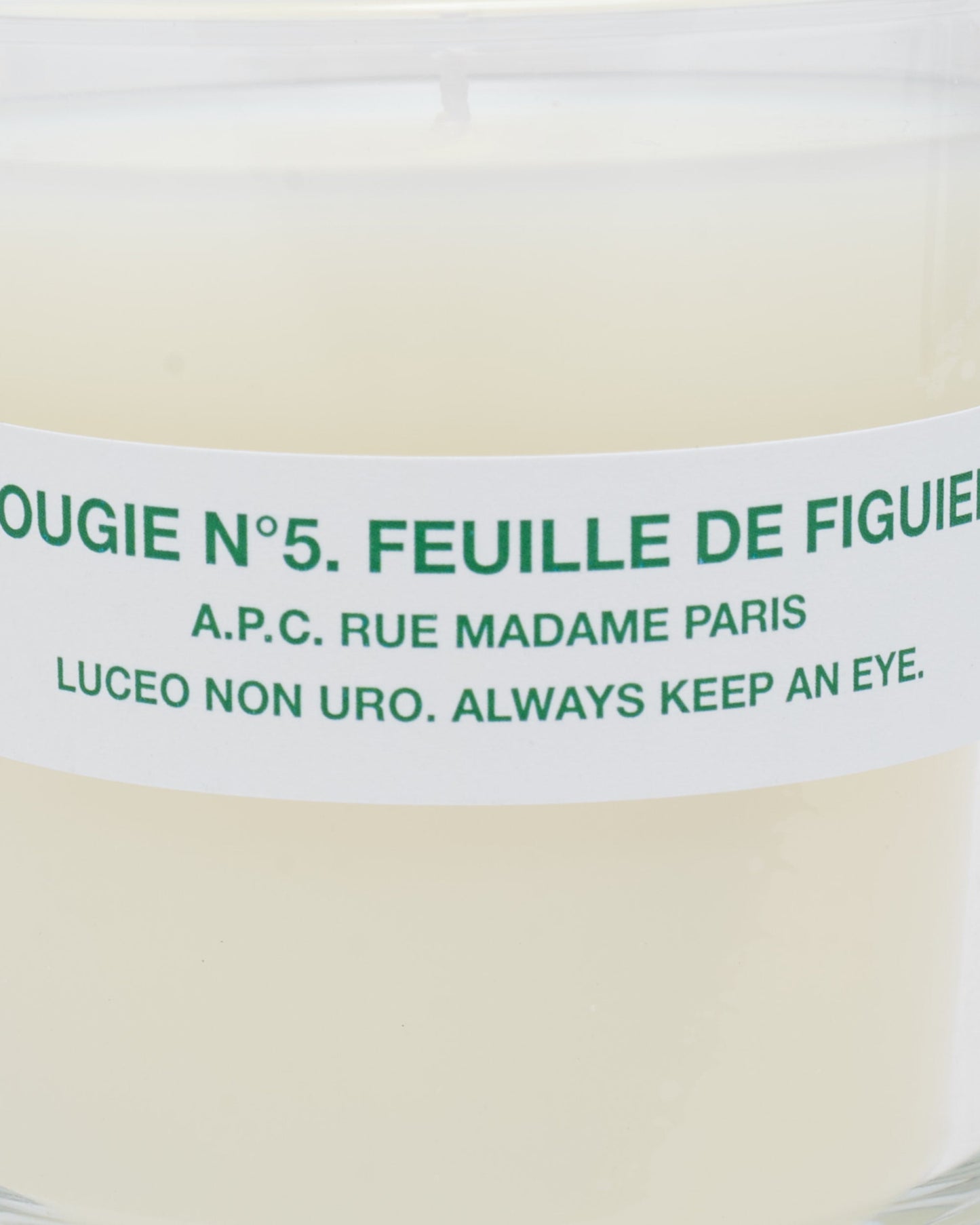 A.P.C. Candle Bougie Nº5. Feuille De Figuier