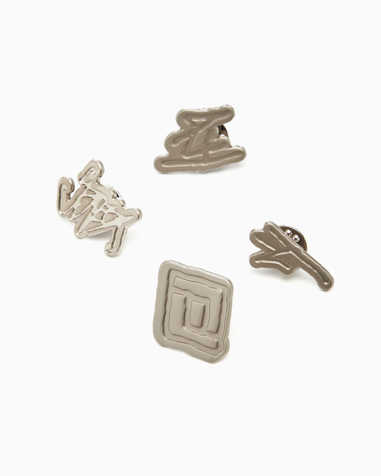 FOOTDISTRICT 10th Anniversary FD10Y Pin Set (4 Units)