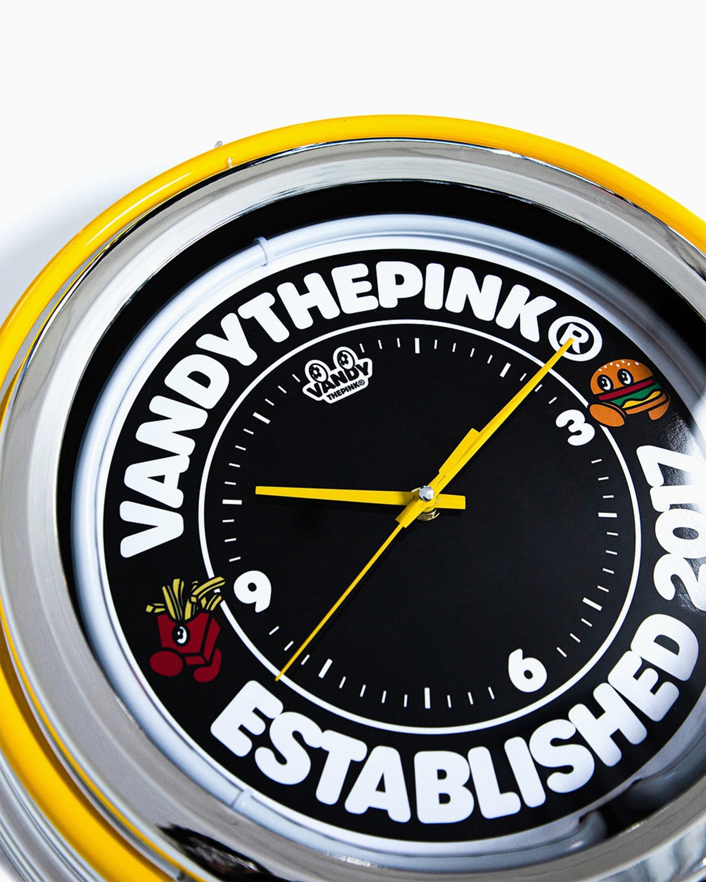 Reloj con luz LED VANDYTHEPINK