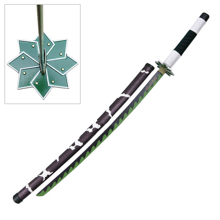 Sanemi Shinazugawa's Green Nichirin Katana