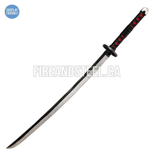 Tanjiro Kamado's Black Nichirin Katana (High Density Foam)