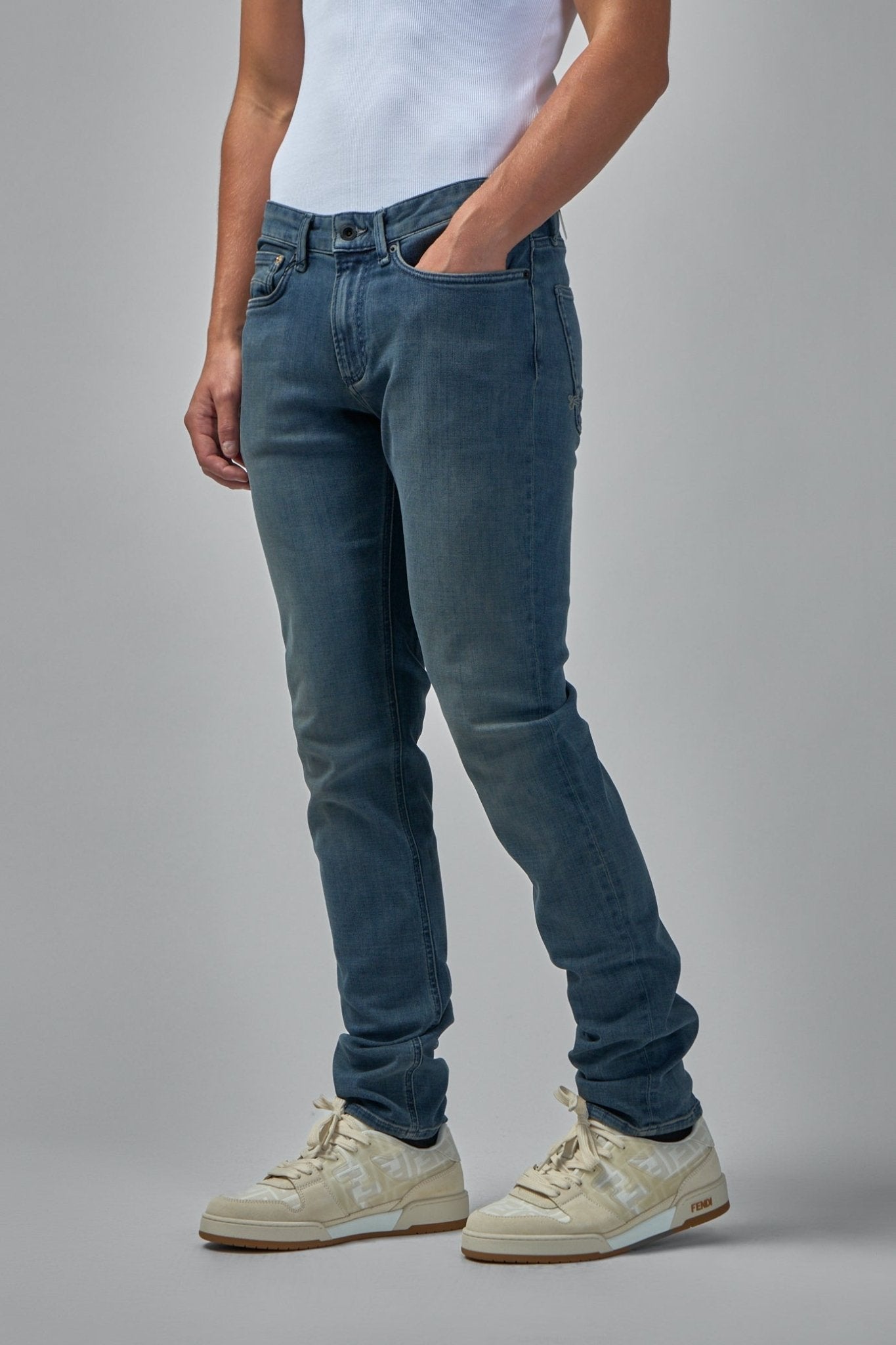 Razor LHSC Dark Blue - Slim Fit Stretch Jeans