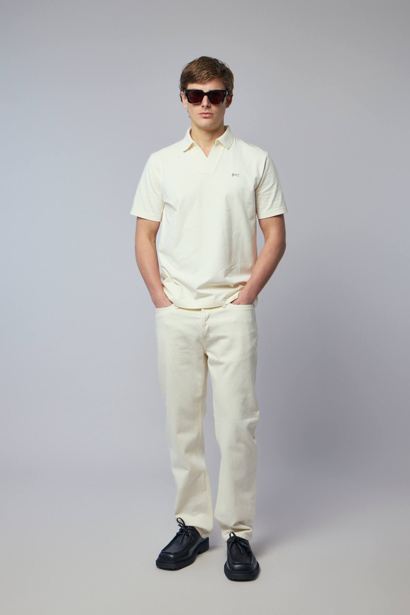 Scissor Open Collar Polo