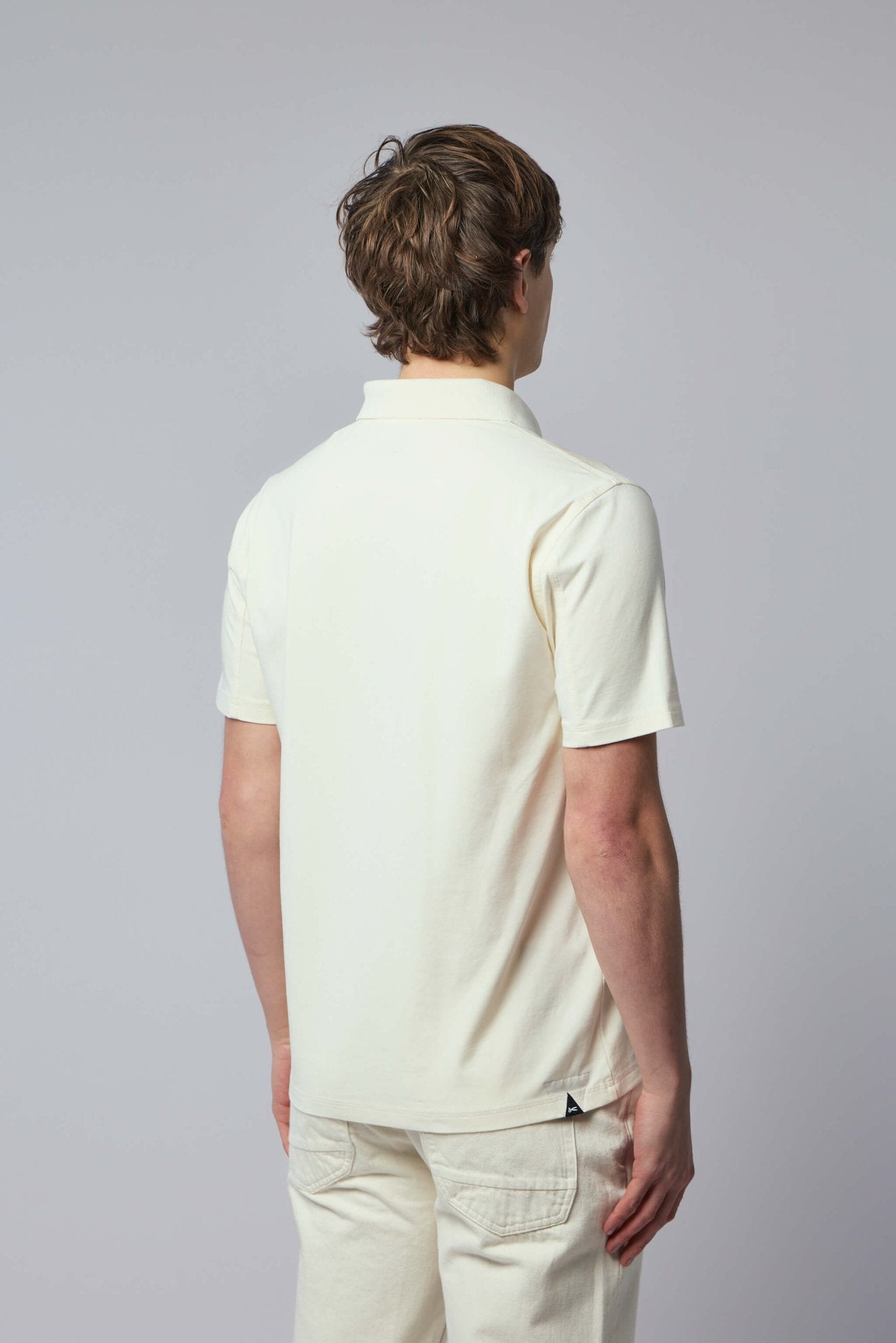 Scissor Open Collar Polo