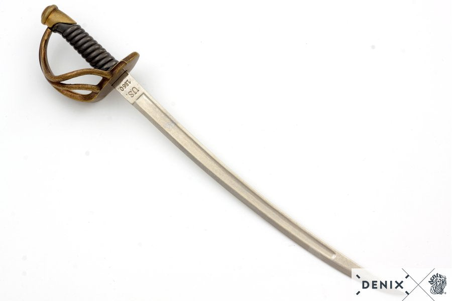 US Civil War Officer's Sabre with Scabbard Collectible (26cm)
