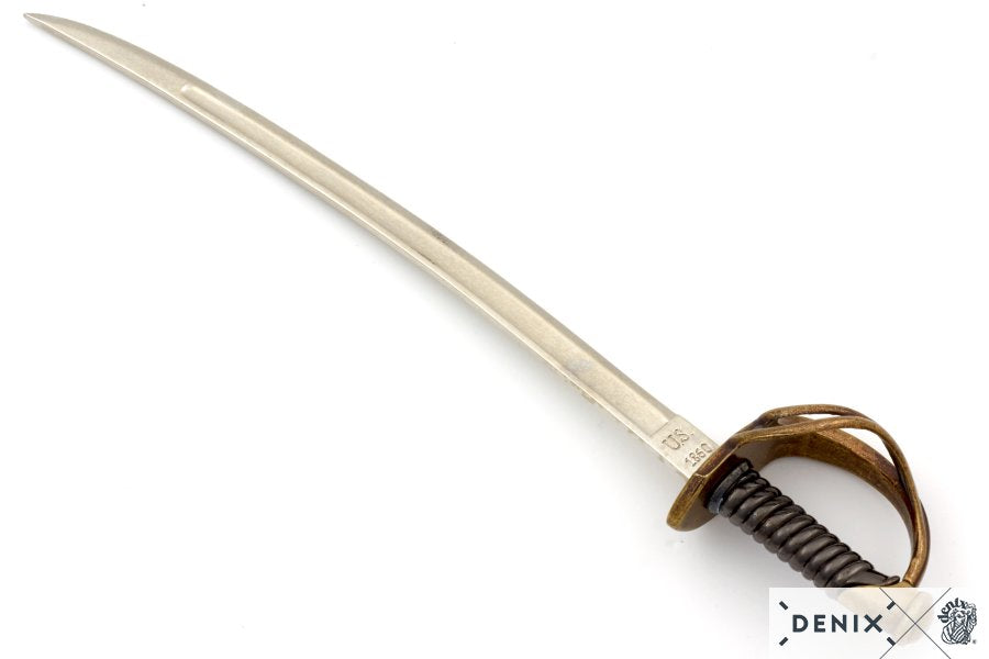 US Civil War Officer's Sabre with Scabbard Collectible (26cm)