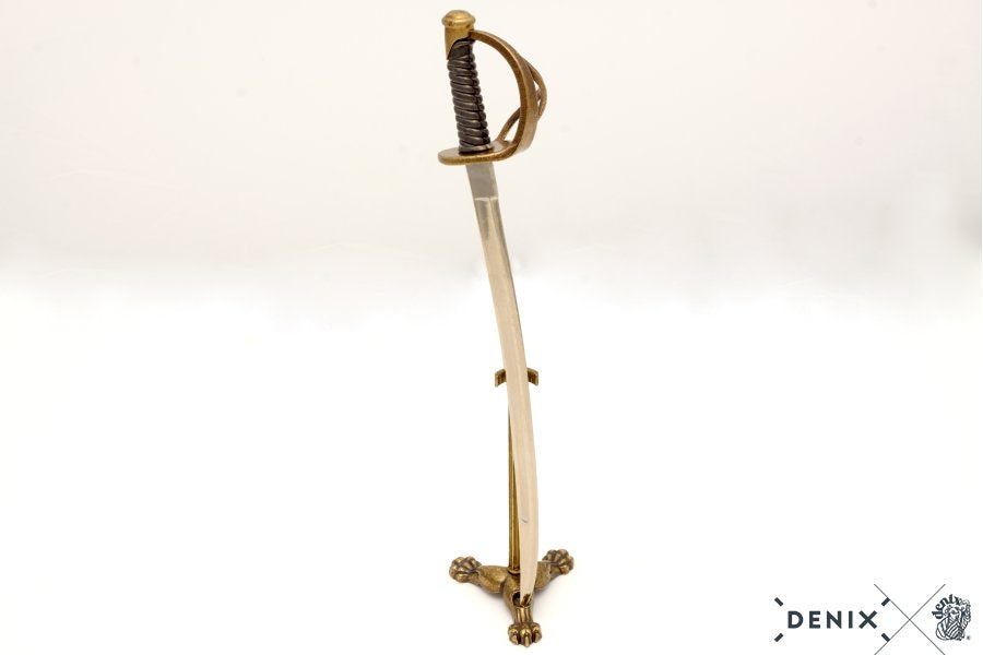 US Civil War Officer's Sabre with Scabbard Collectible (26cm)