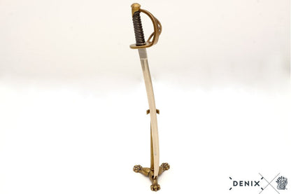 US Civil War Officer's Sabre with Scabbard Collectible (26cm)