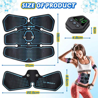 Display Abdominal Patch Fitness Apparatus Home Muscle Fitness