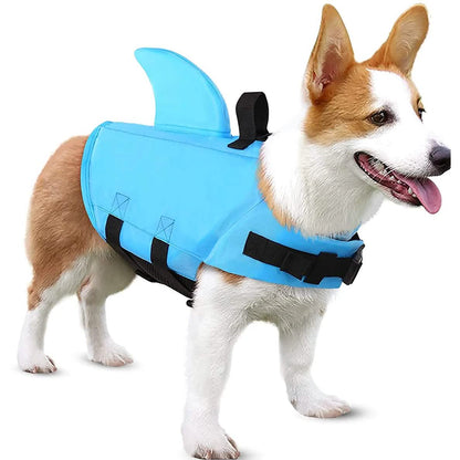 Dog Swimsuit with Shark Fin