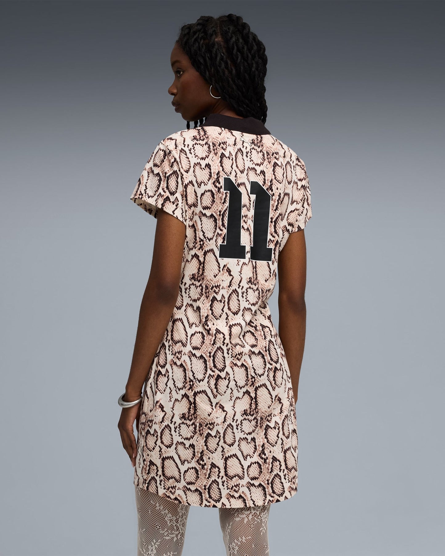 Vestido corto Relaxed Puma x A$AP ROCKY Snakeskin Futbol para mujer