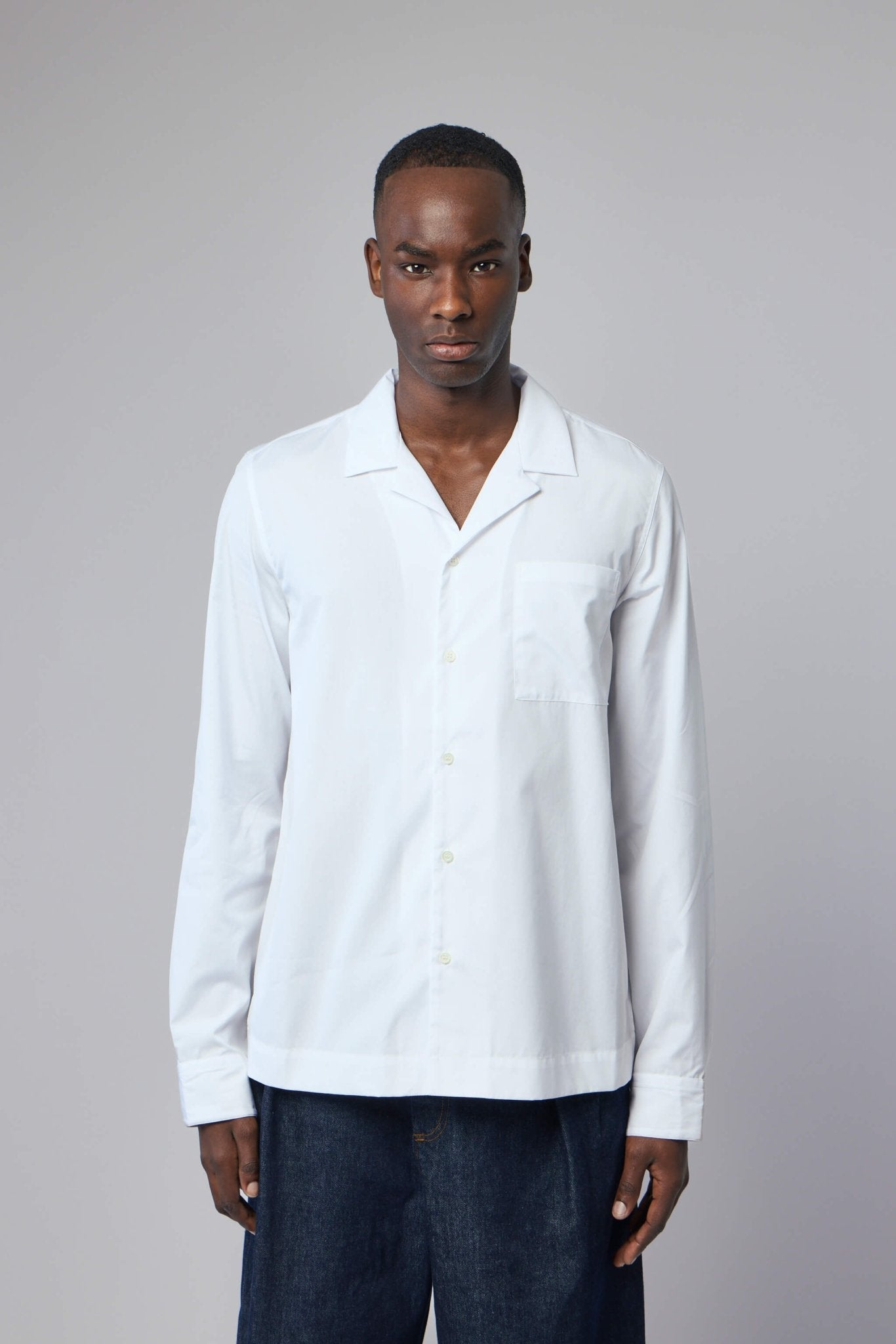 Boxy Cotton Shirt