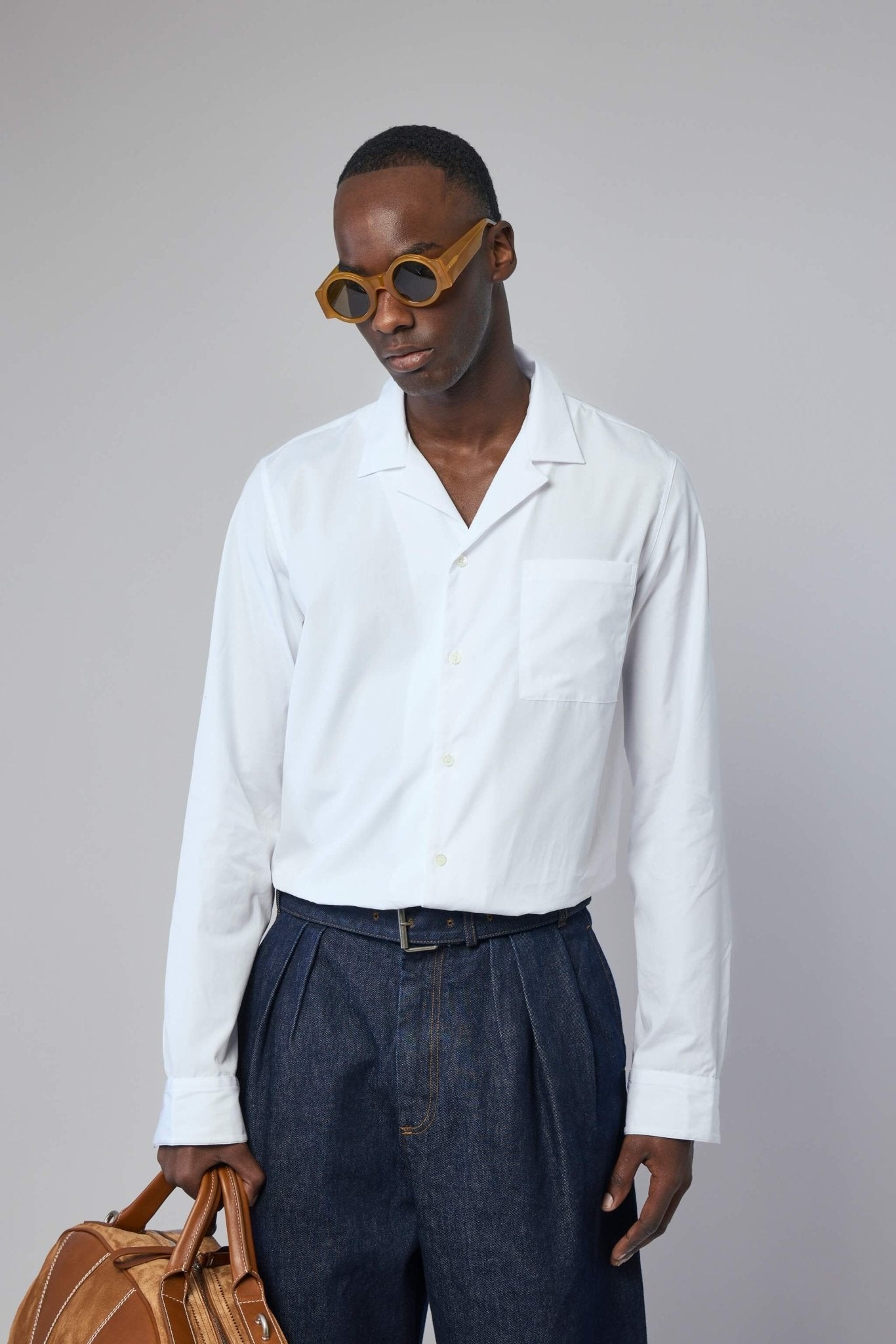 Boxy Cotton Shirt