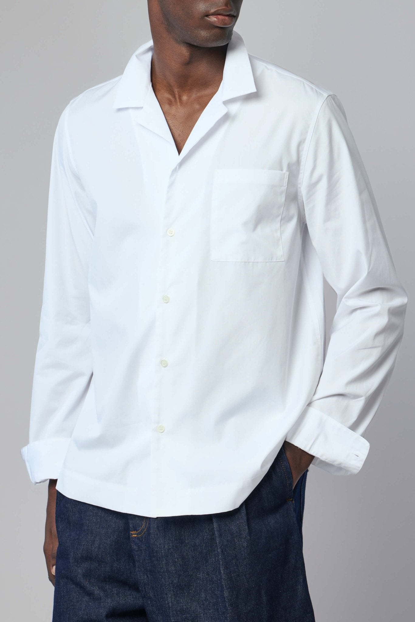 Boxy Cotton Shirt