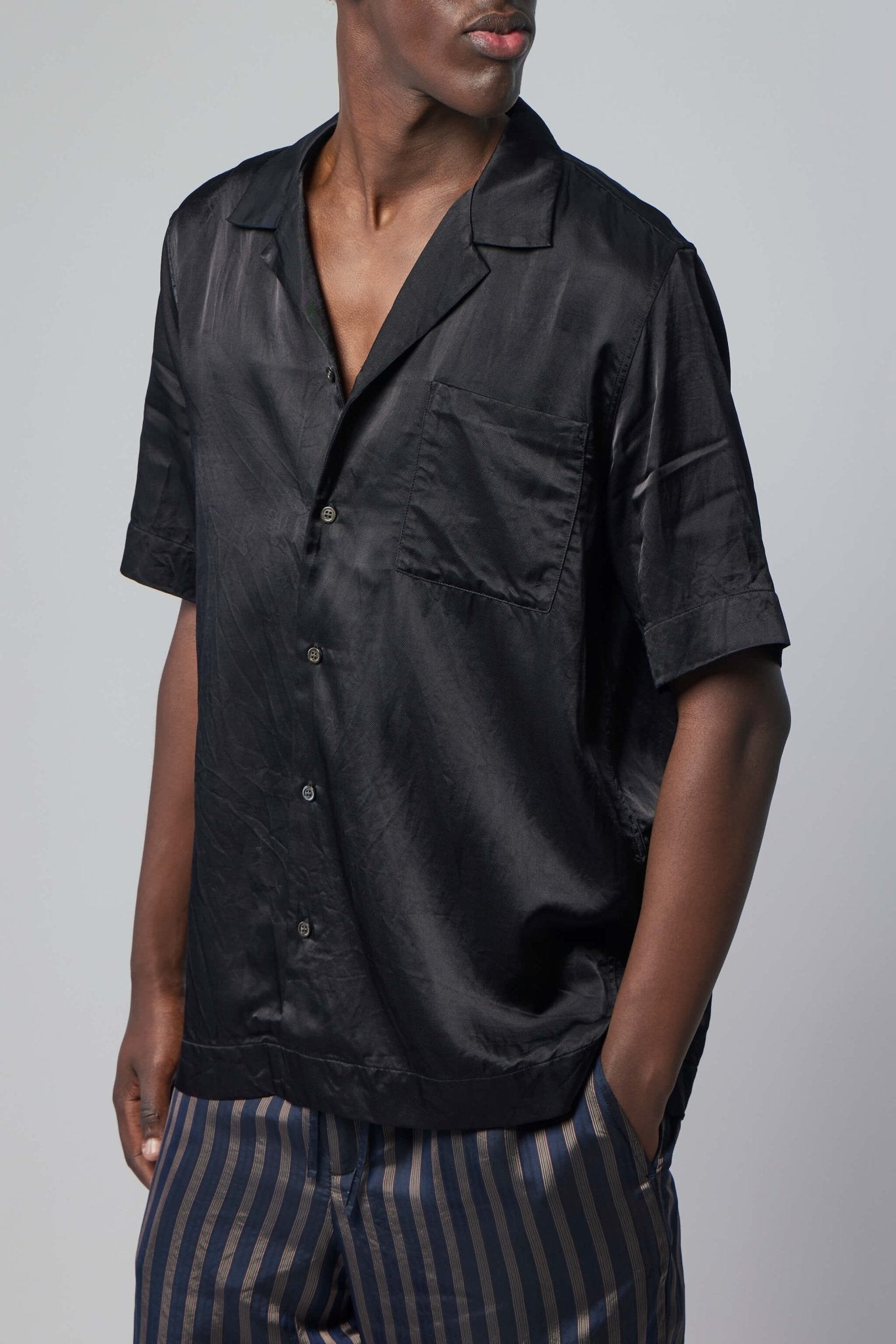Boxy Viscose Shirt
