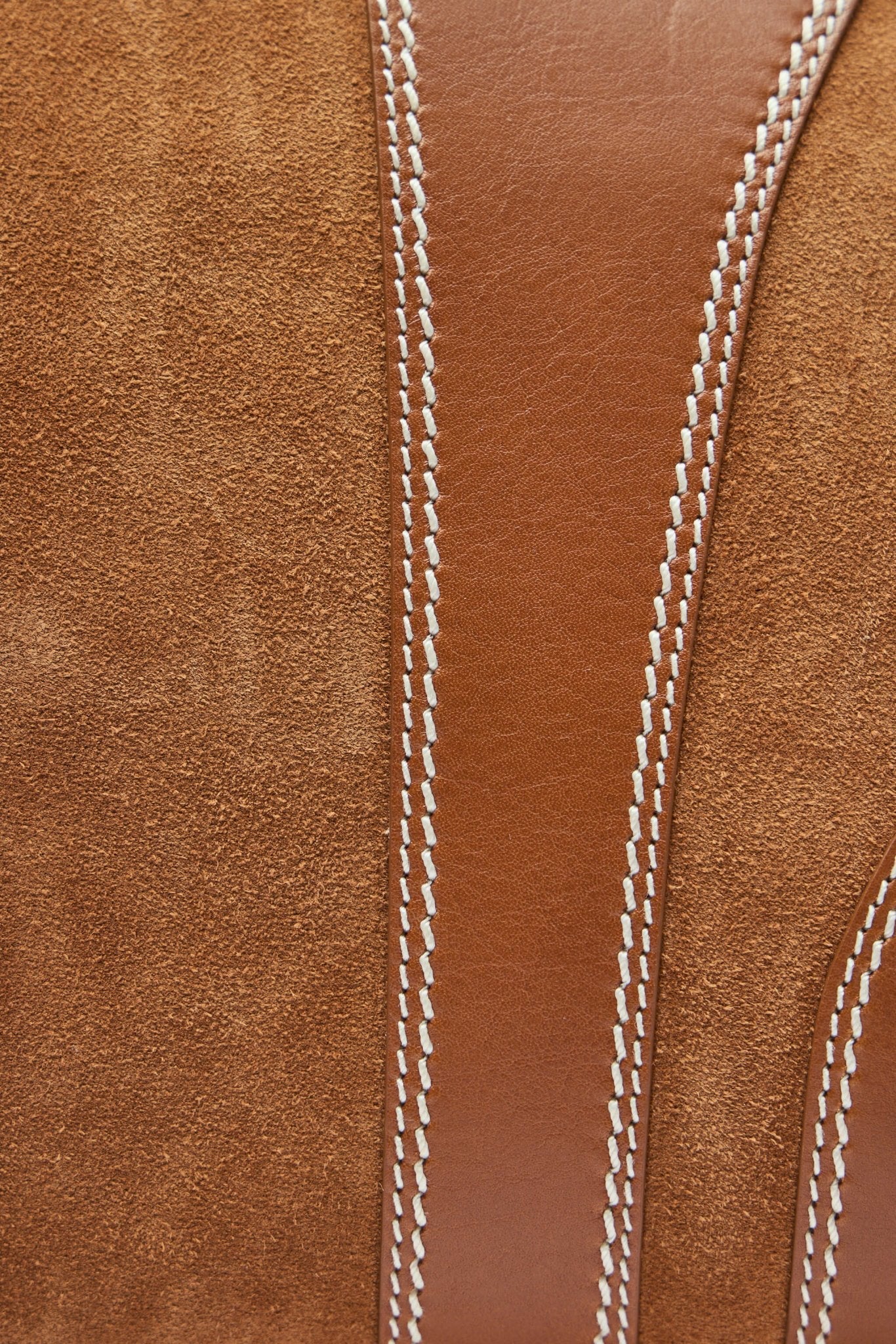 Suede Duffle Bag