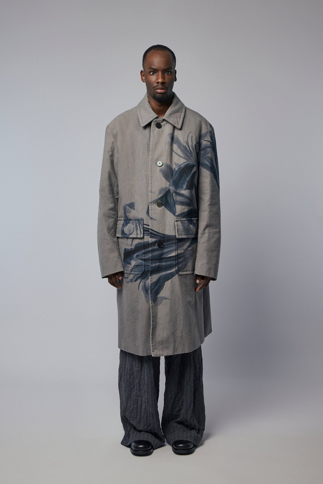 Randale Floral Cotton Trench Coat