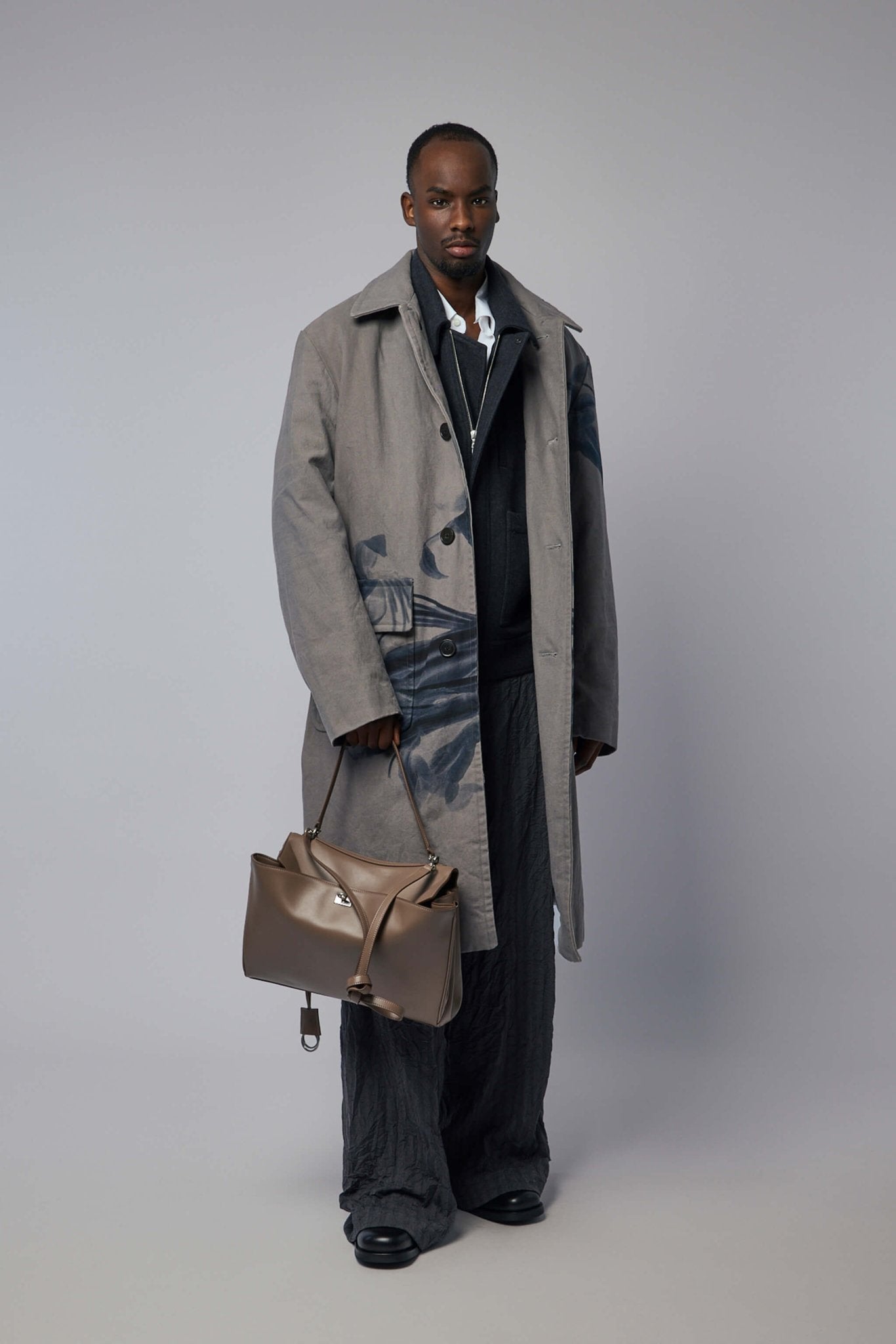 Randale Floral Cotton Trench Coat