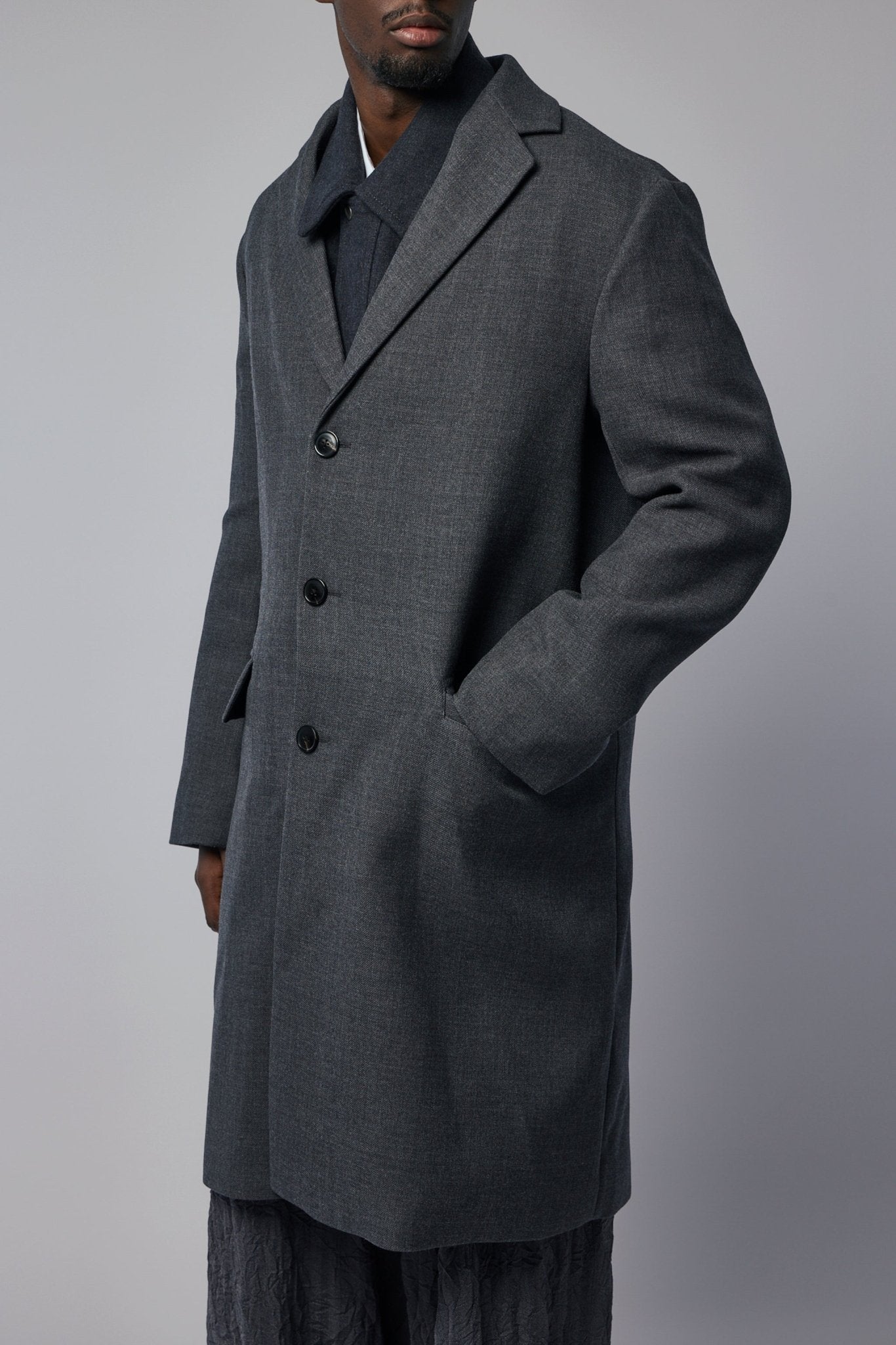 Hand Printed Coat Dessin D