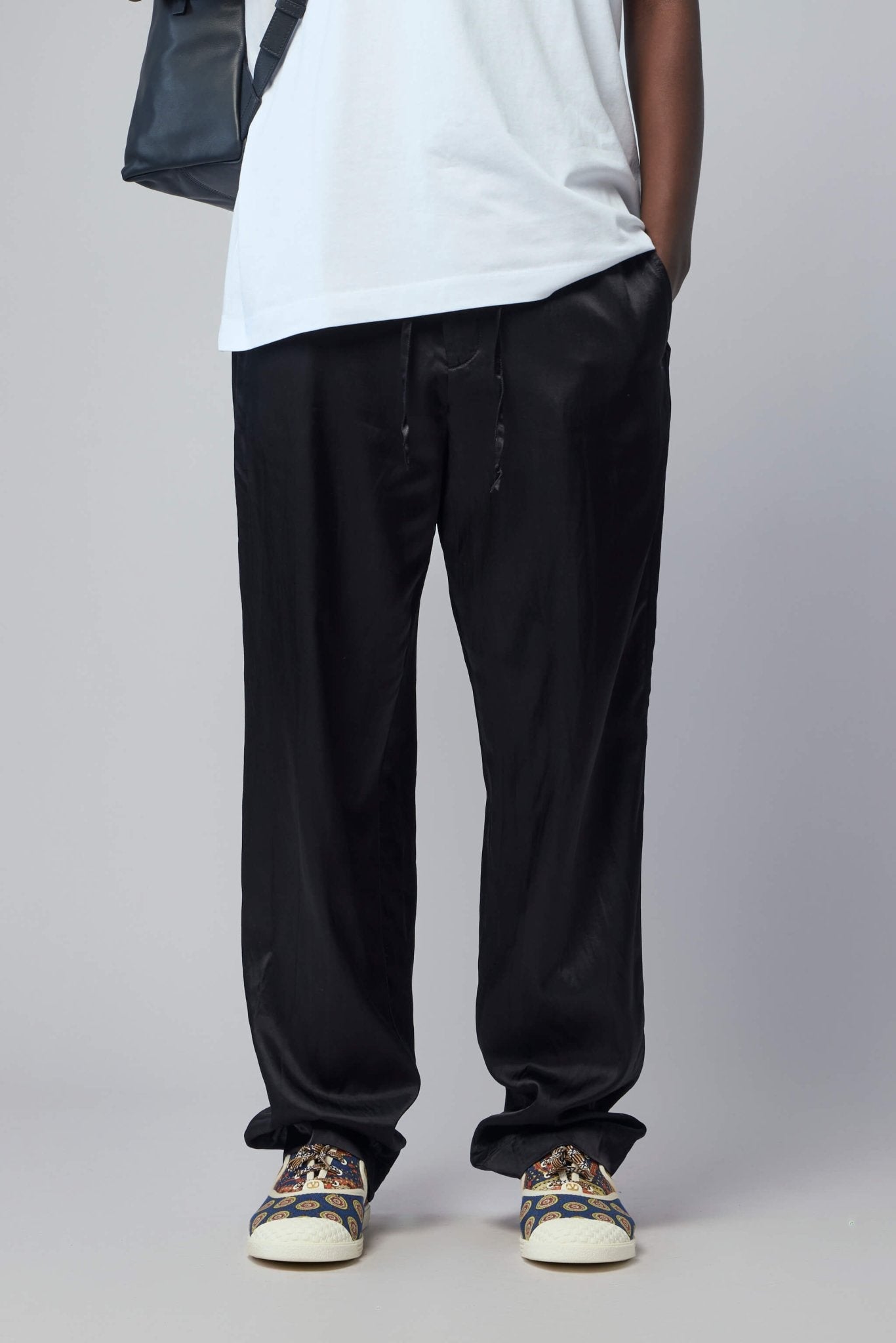 Fluid Viscose Cotton Trouser