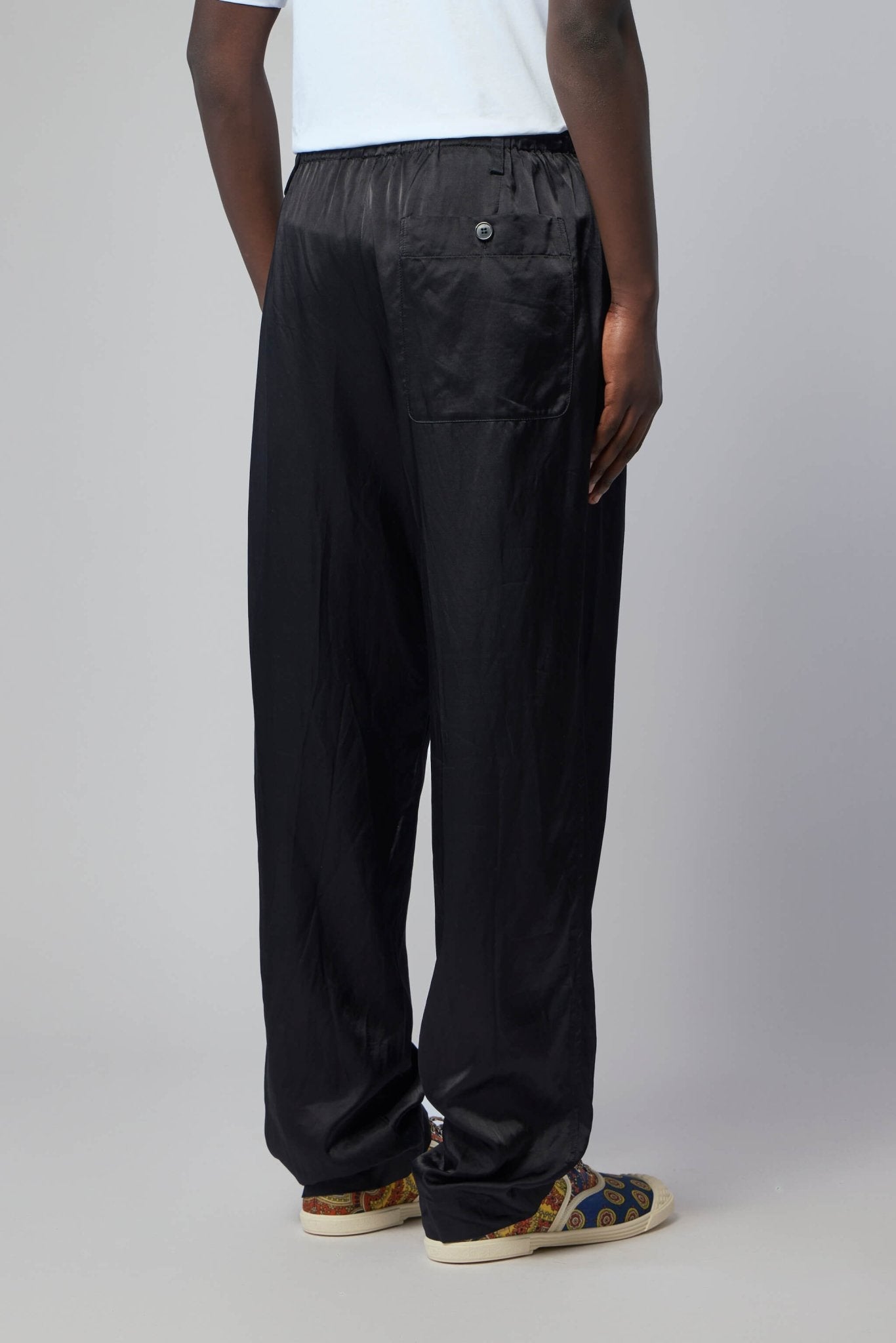 Fluid Viscose Cotton Trouser