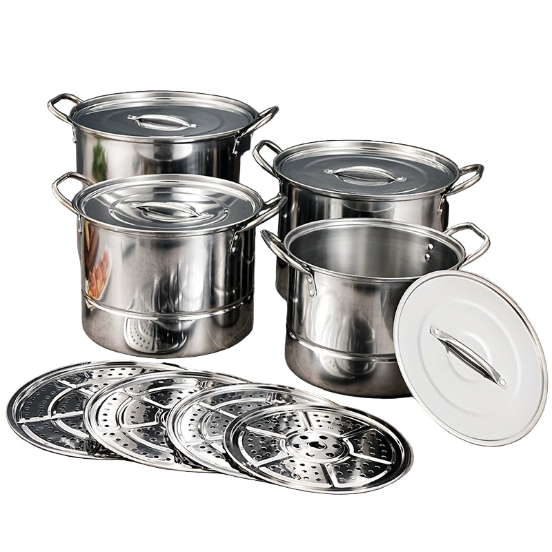 Camping Pot Set with Kettle