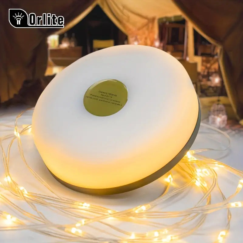 Portable Camping String Light: 2-in-1 USB Rechargeable LED