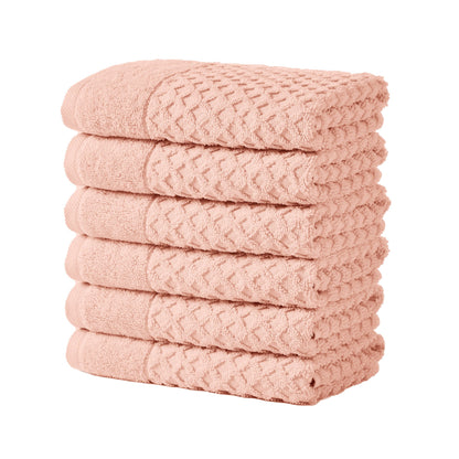 Cotton Diamond Waffle Weave Bath Towel Set - Grayson Collection