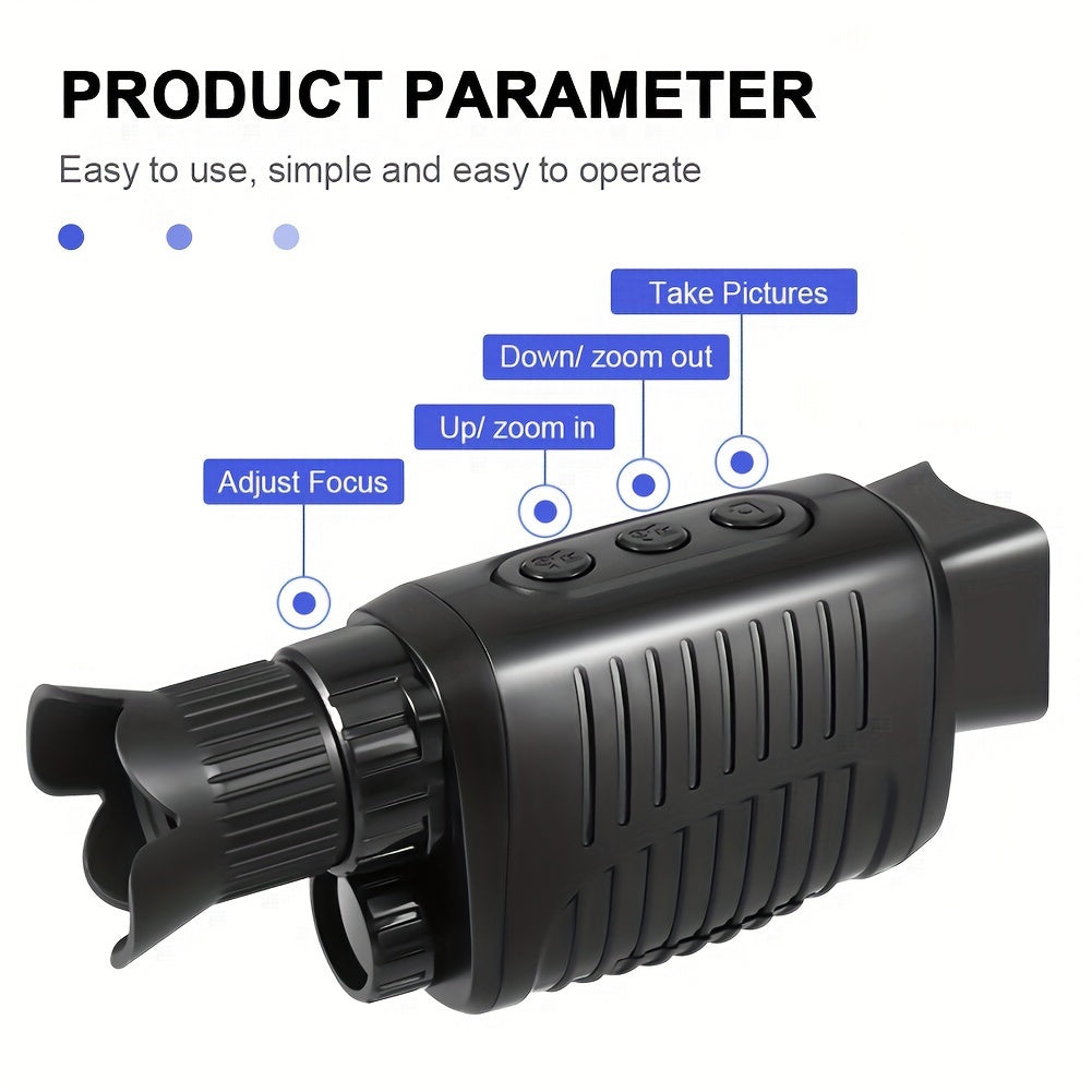R7 Infrared Night Vision Monocular for Outdoor Use