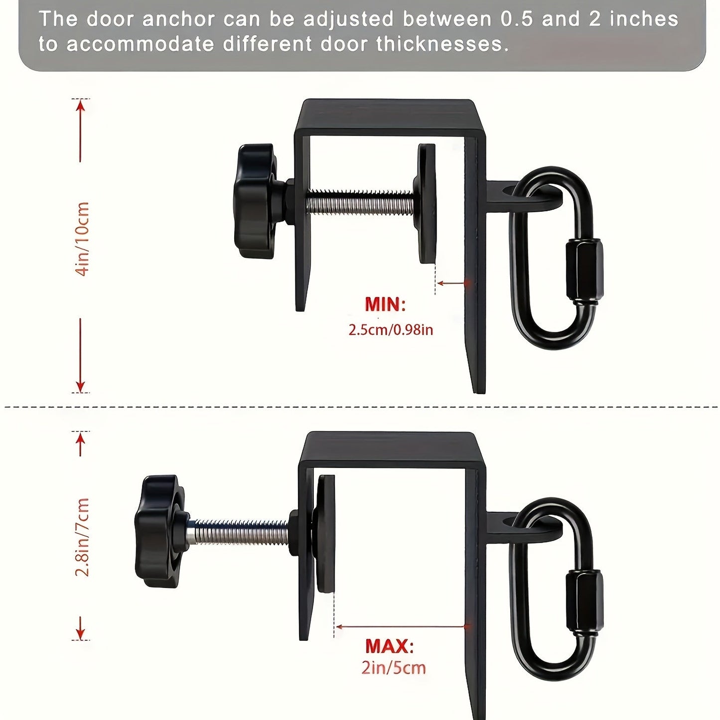 Door Flexibility Trainer Adjustable Split Leg Stretch Strap