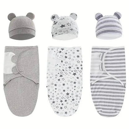 Easy-to-Wrap Swaddling Blankets For Newborns