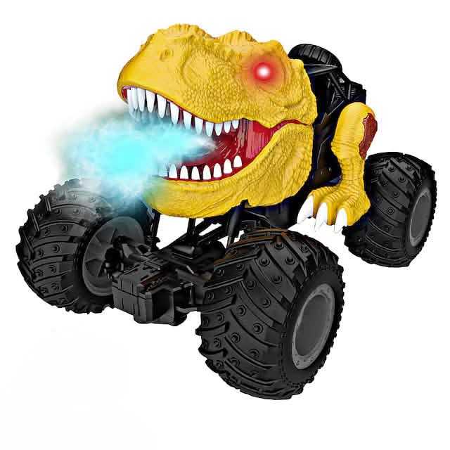 Electric Dinosaur Remote Control Spray Stunt Car