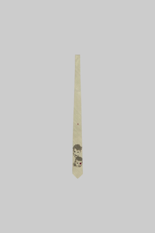Little Boy Hebrew Embroidery Tie