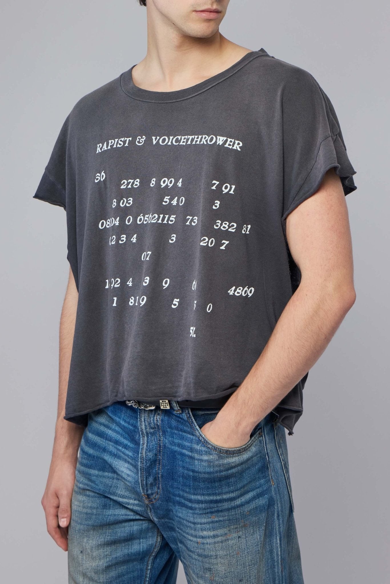 Voice Thrower Cut-off T-shirt