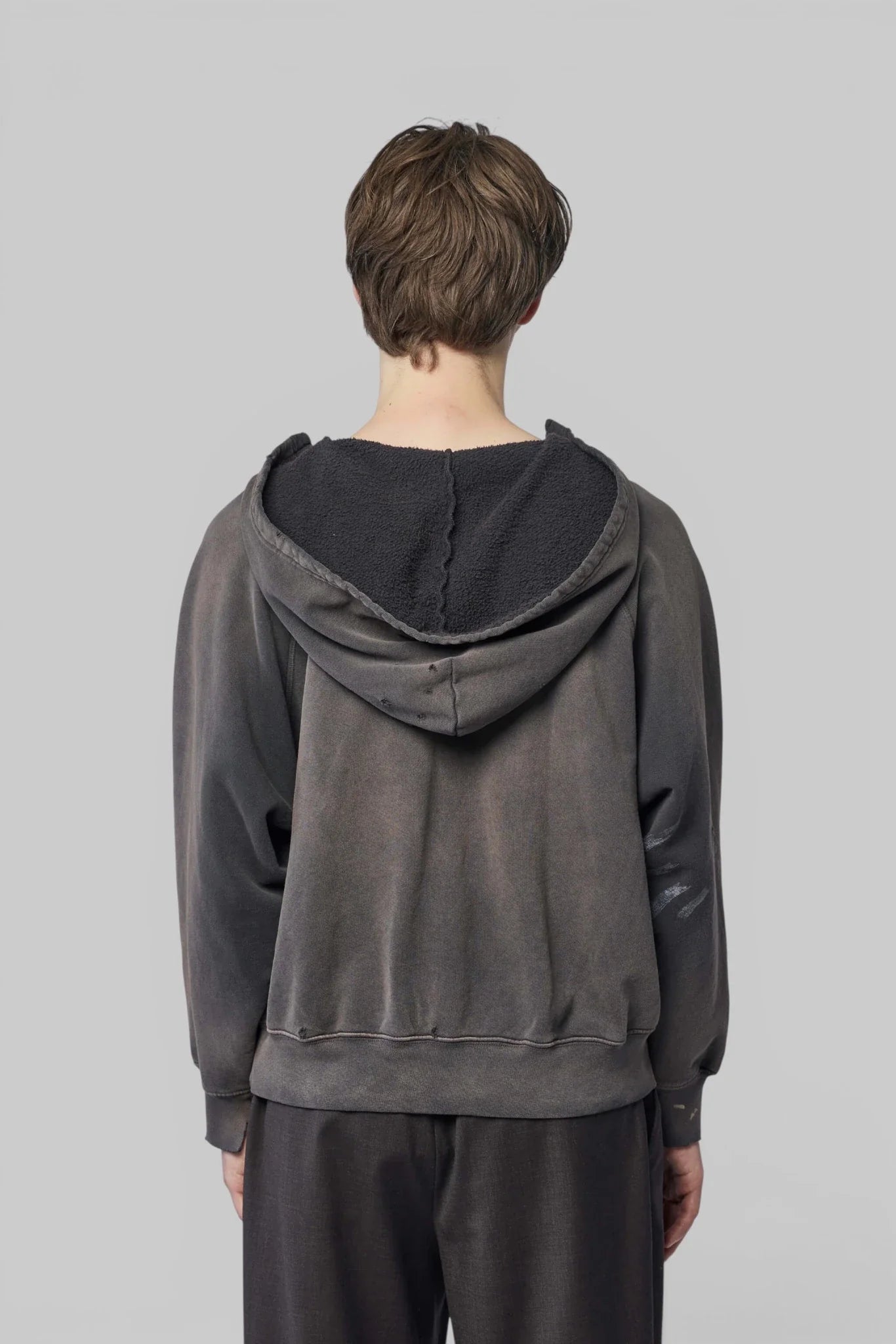 Voice Thrower Logo Raglan Afterhood