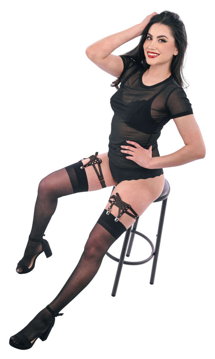 Laced Up Garters