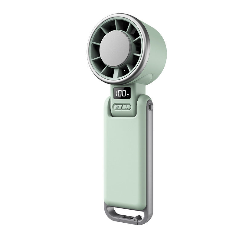 High-Speed Personal Neck Fan with 5 Gears and Lanyard for Confident All-Day Cooling