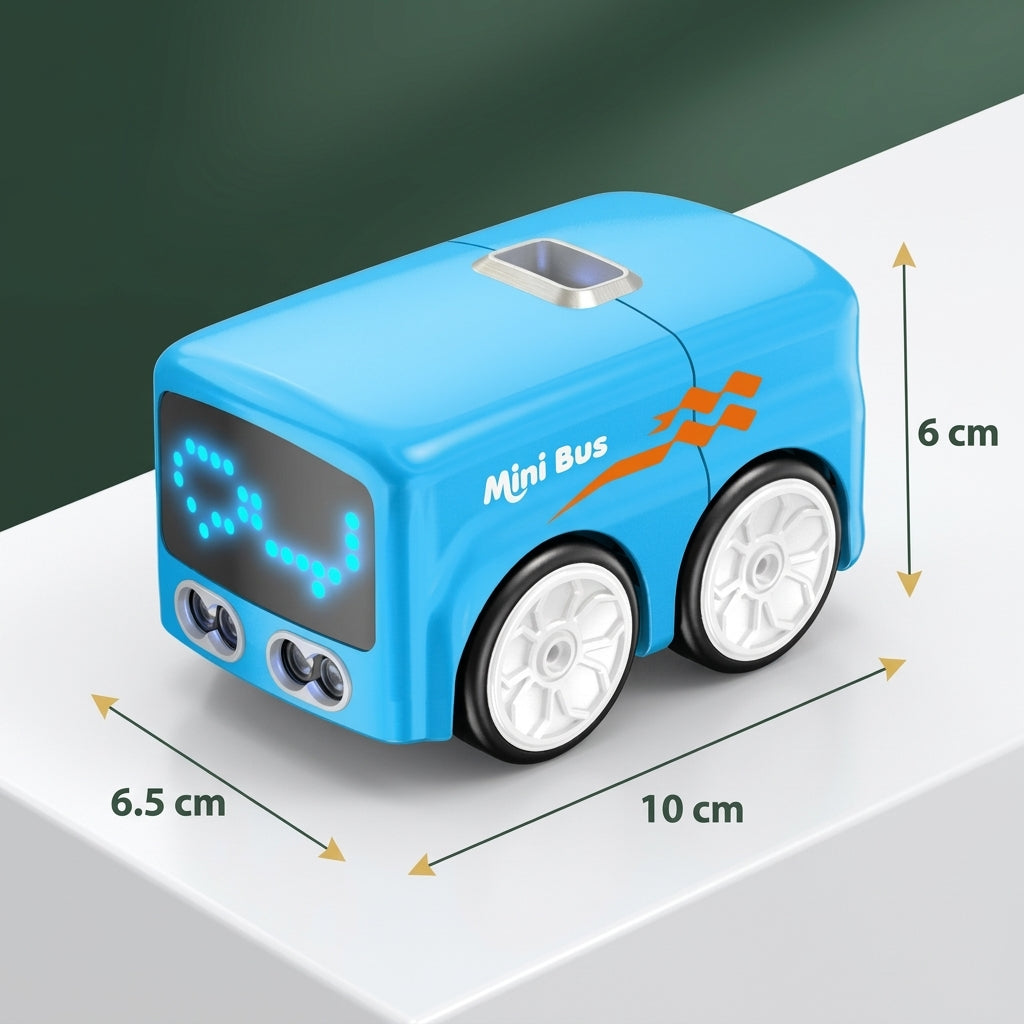 Magic Line-Following Smart Bus Gift Set for Birthdays and Holidays
