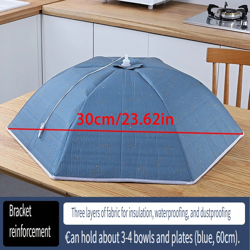 Starry Sky Pattern Insulated Folding Food Cover