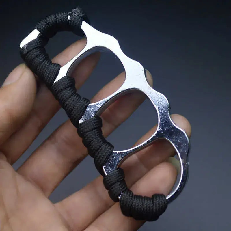 Brass Knuckles Ring Bracelet, Pea Pod Design, Finger Tiger Fist Buckle-GS133