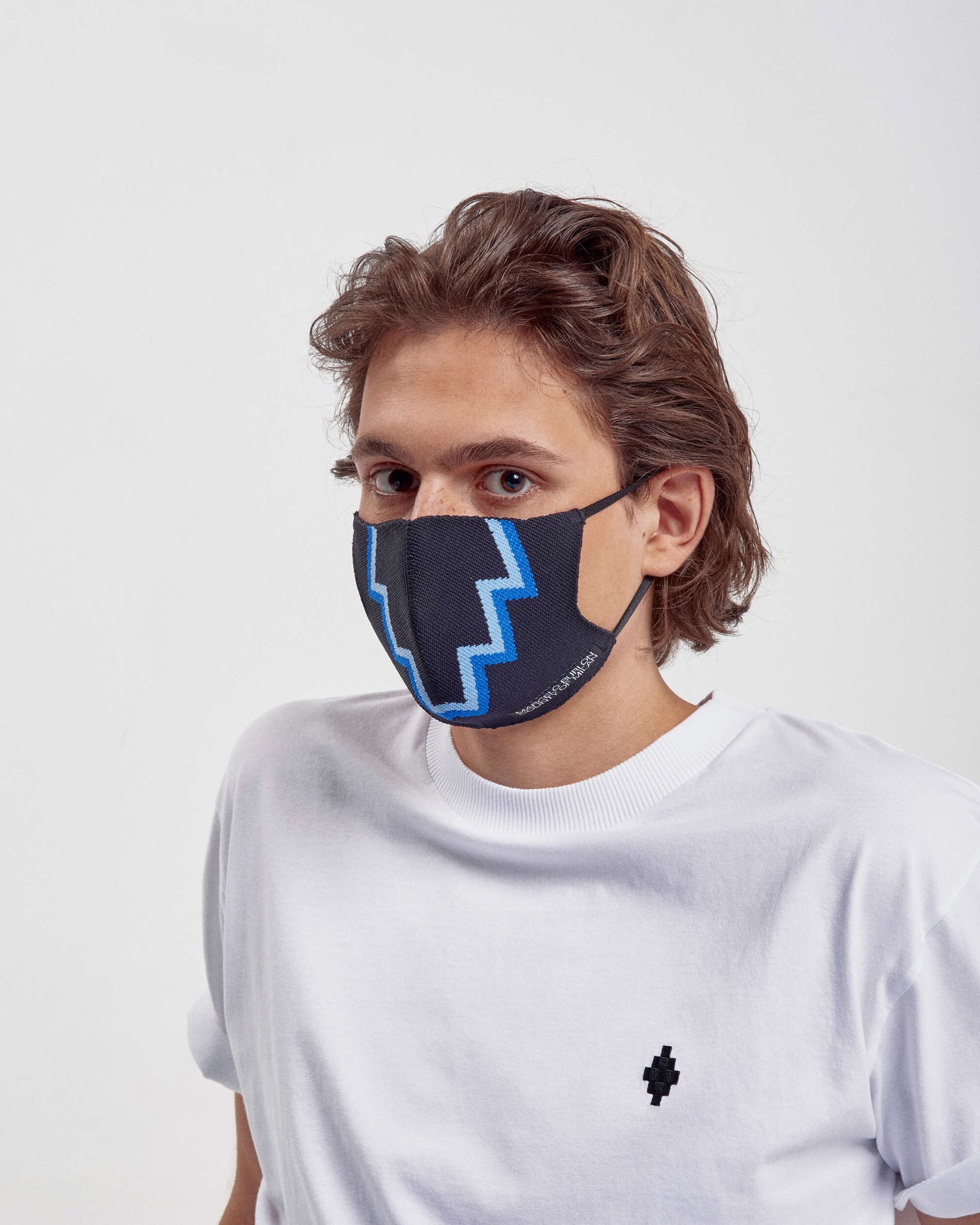 Mascarilla Marcelo Burlon Rural Cross Knit Mask Unisex