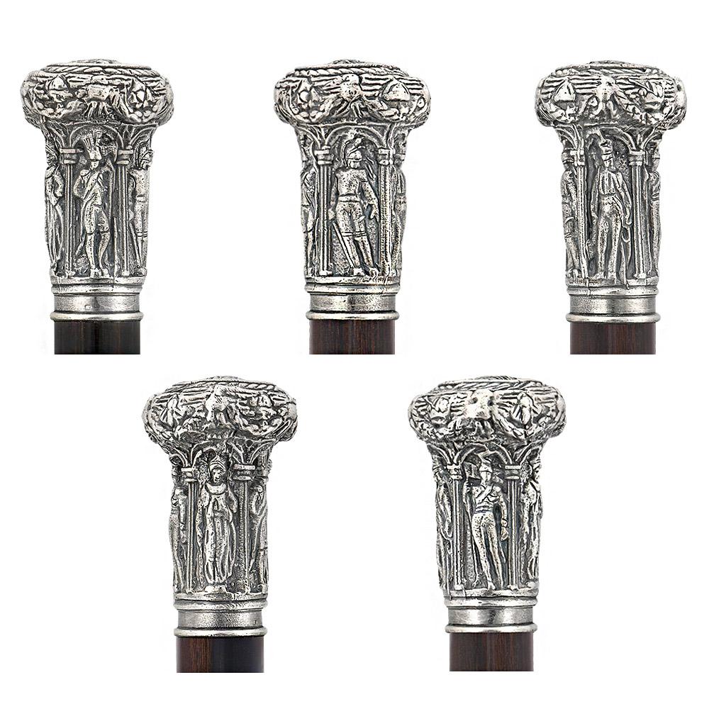 My Lord Emperor Solid Pewter Silver Knob w/ Stamina Wood Shaft