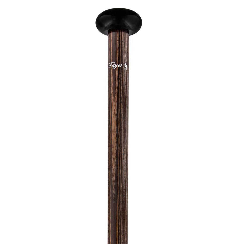 French Gadget Cane w/ Dice Set: Collectors' Stamina Wood