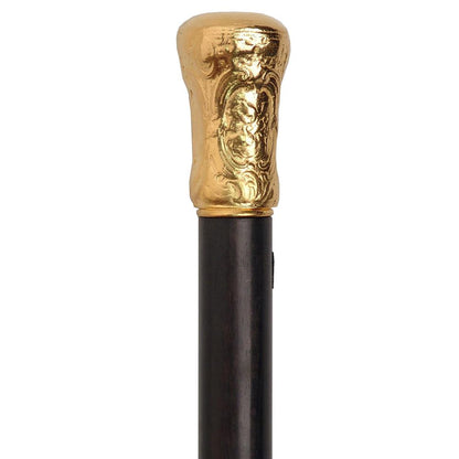 14K Gold European Museum Reproduction Knob - Stamina Wood