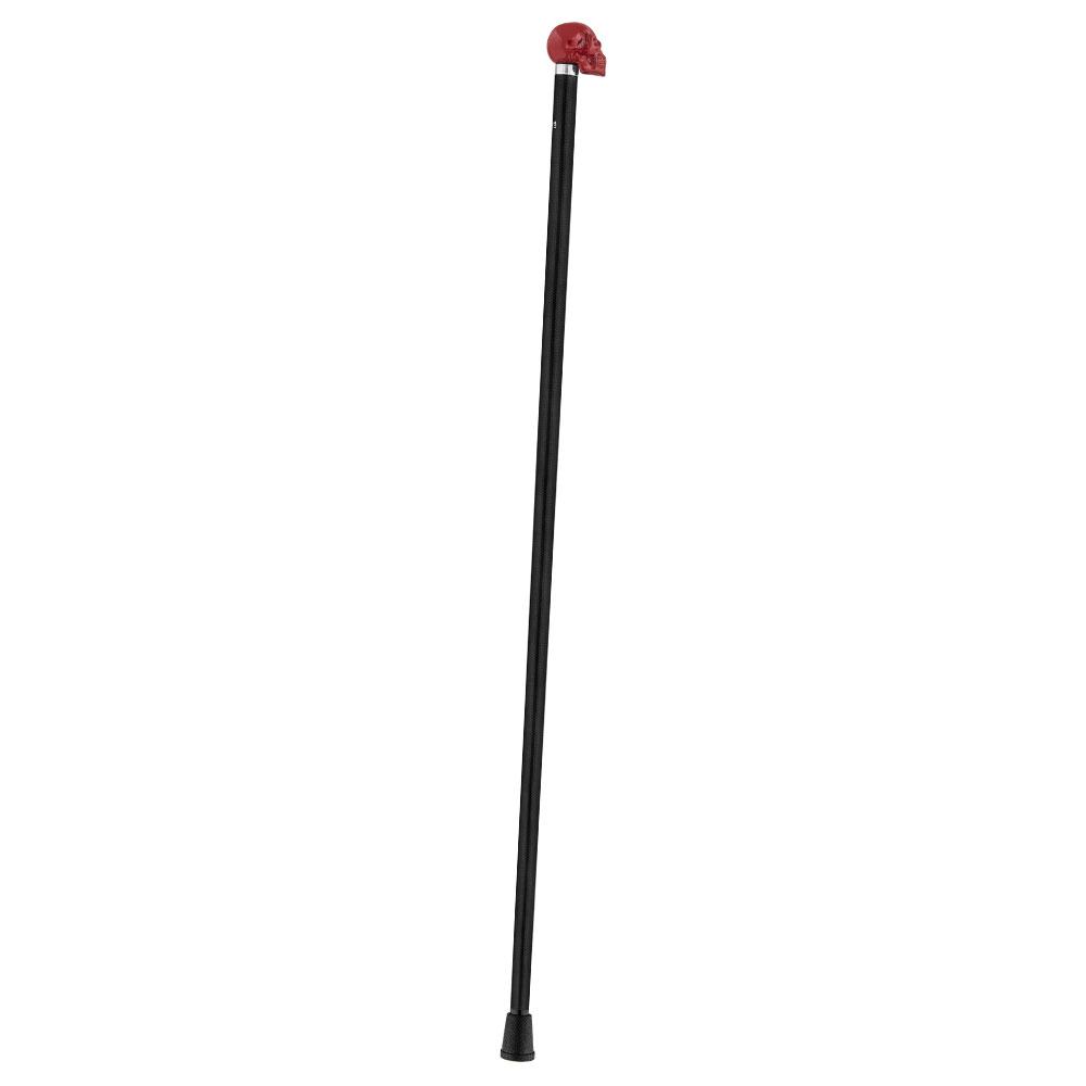 Red Skull Handle Sword Walking Stick with Carbon Fiber Shaft