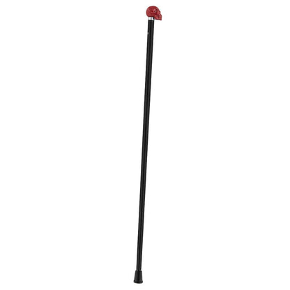 Red Skull Handle Sword Walking Stick with Carbon Fiber Shaft