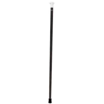 French Silver Knob Walking Stick: Stamina Wood Shaft