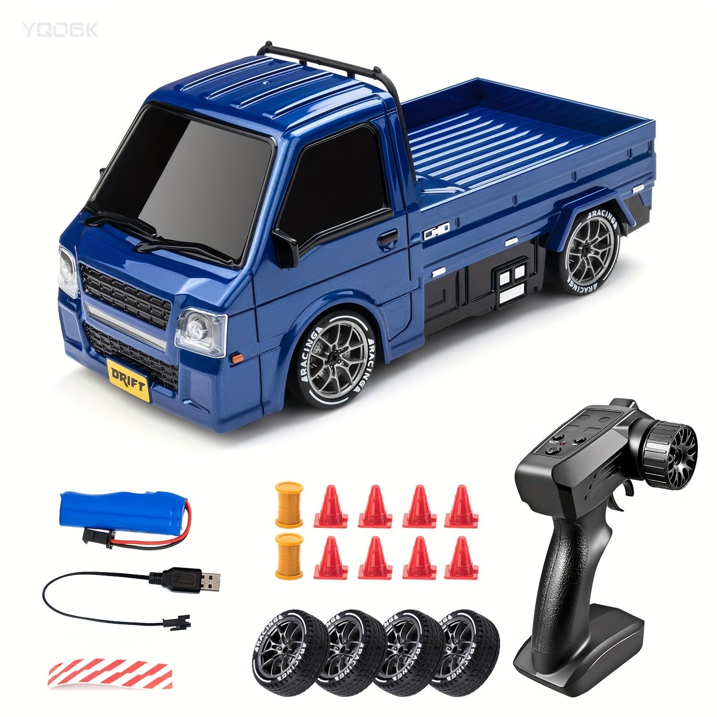 Remote Control Drift Car with Obstacle Course